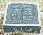 LOUBSER Acker 1908-1962 & Sannie HORN 1912-1986