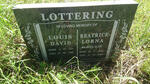 LOTTERING Louis David 1931-1997 & Beatrice Lorna MARCUS 1945-2004