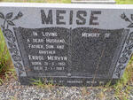 MEISE Errol Mervyn 1951-1987