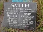 SMITH Johannes Hendrik 1931-2004 & Maria Magdalena 1932-2019