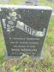 LOTZ Maria Magdalena 1935-1980