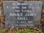KRULL Ronald James 1951-2001