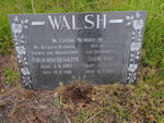WALSH Frederick Biltaazer 1927-1981 & Sarah Mary 1930-2000