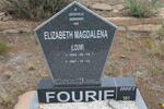 FOURIE Elizabeth Magdalena nee LOUW 1944-1987