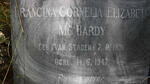 McHARDY Francina Cornelia Elizabeth nee VAN STADEN 1896-1947