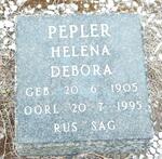 PEPLER Helena Debora 1905-1995