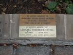 DIVALL Leonard Frederick 1905-2006 & Margaret Sylvia BUSH 1906-2001