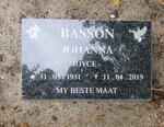 BASSON Johanna Joyce 1931-2019