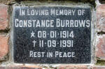 BURROWS Constance 1914-1991