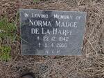 HARPE Norma Madge, de la 1942-2000