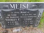 MEISE Stanley F. 1924-2008 & Leone 1923-1983