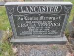 LANCASTER Ursula Veronica 1936-2014