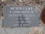 SCHWULST Daphne Eileen 1923-2012