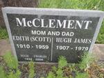MCCLEMENT Hugh James 1907-1979 & Edith SCOTT 1910-1959 :: MCCLEMENT Hugh Charles 1938-2006