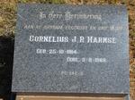 HARMSE Cornelius J.R. 1914-1966