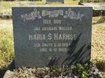 HARMSE Maria S. nee SMUTS 1894-1959