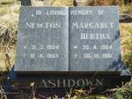 ASHDOWN Newton 1904-1984 & Margaret Bertha 1904-1961