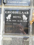 GROBBELAAR Hetta 1939-2018