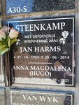 STEENKAMP Jan Harms 1924-2014 & Anna Magdalena HUGO 1928-2021
