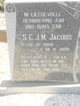 JACOBS S.C.J.M. 1908-1999
