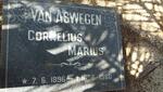 ASWEGEN Cornelius Marius, van 1896-1980
