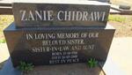 CHIDRAWI Zanie 1916-2000