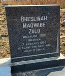 ZULU Bheslinah Maqwabe 1906-1969