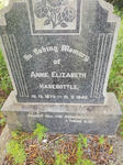 HAREBOTTLE Annie Elizabeth 1872-1945