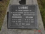 LUBBE Rudolph Hermanus 1939-1995 :: LUBBE Helena 1917-1997