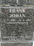 FRANK Johan 1940-1992