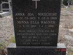 NIKSCHTAT Anna Ida 1901-1988 :: WAGNER Minna Ella 1913-2000