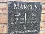 MARCUS C.A. 1922-2006 & S. 1925-2014