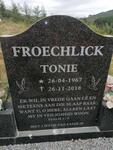 FROECHLICK Tonie 1967-2018