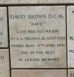 BROWN David -1941