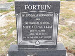 FORTUIN Michael William 1959-2017