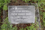 MAREE Pieter Andries 1957-1958