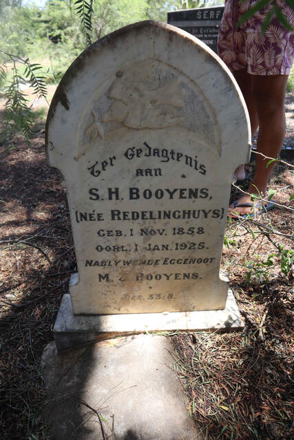 BOOYENS S.H. nee REDELINGHUYS 1858-1925