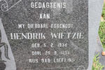 ? Hendrik Wietzie 1934-1986