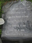 RALL Elsie S.D. nee HERBST 1916-1966