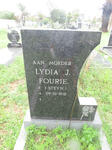 FOURIE Lydia J. nee STEYN 1918-