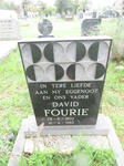 FOURIE David 1903-1982