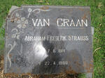 GRAAN Abraham Frederik Strauss, van 1914-1980