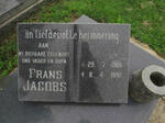 JACOBS Frans 1906-1992