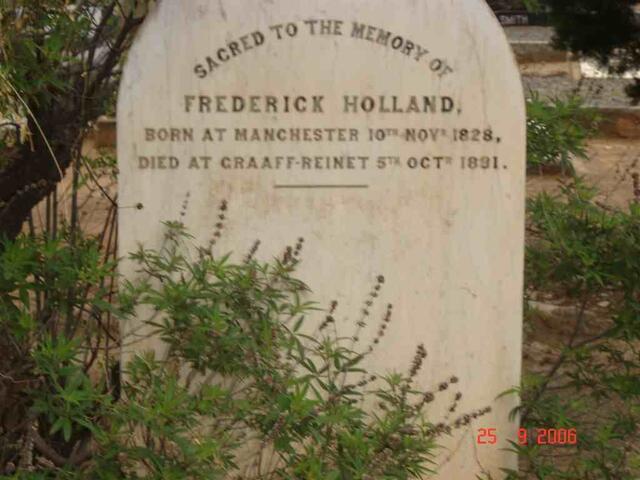 HOLLAND Frederick 1828-1881