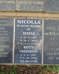 NICOLLS Keith Frederick 1932-2019 & Sylvia 1947-1976