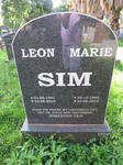 SIM Leon 1941-2012 & Marie 1943-2012