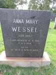 WESSEL Anna Mary nee HEIL 1910-1976