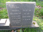 ? Maria Magdalena 1903-1979