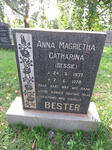 BESTER Anna Magrietha Catharina 1937-1978