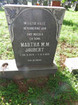 JOUBERT Martha M.M. 1878-1972